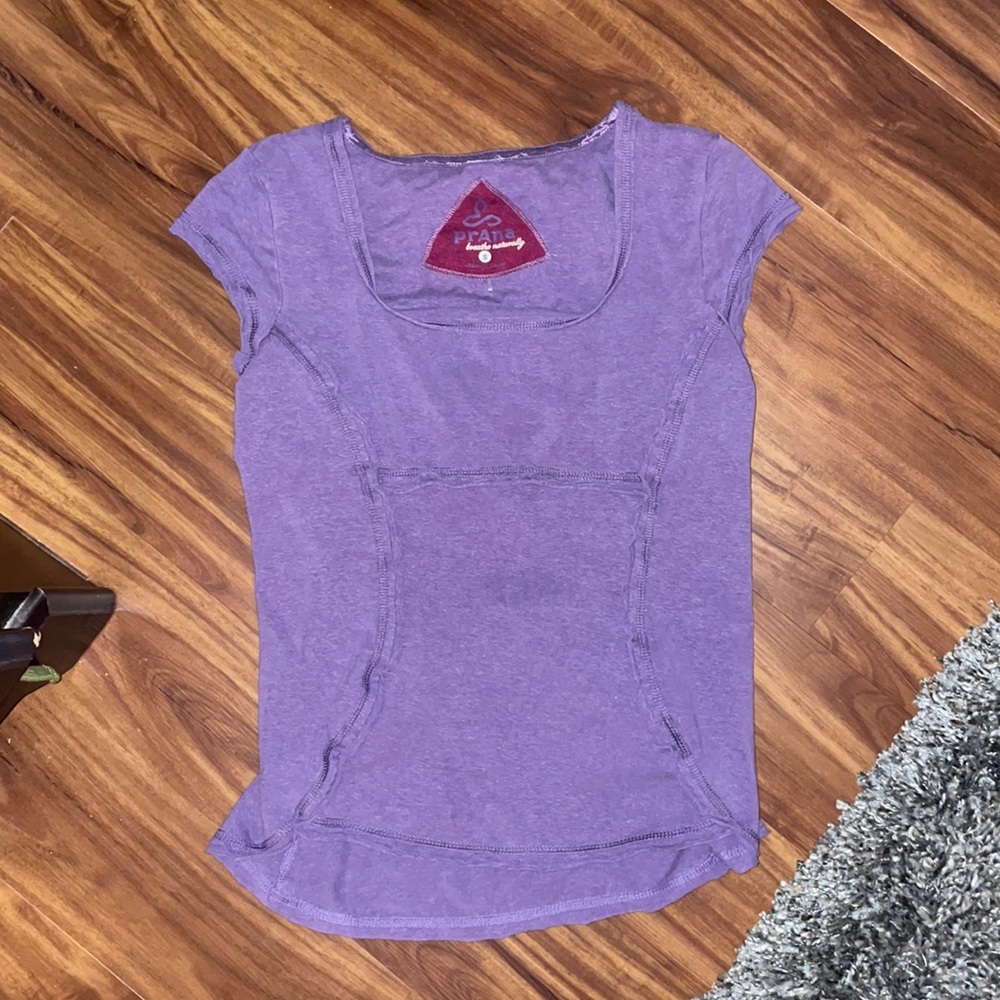 Prana Yoga Shirt - Purple, S